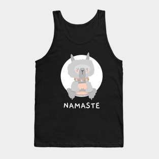 Namaste cute yoga Tank Top